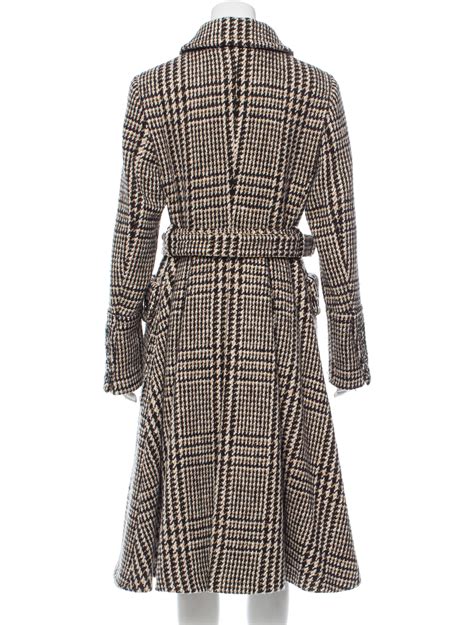 burberry women's houndstooth wool coat jacket|Burberry trench coat women.